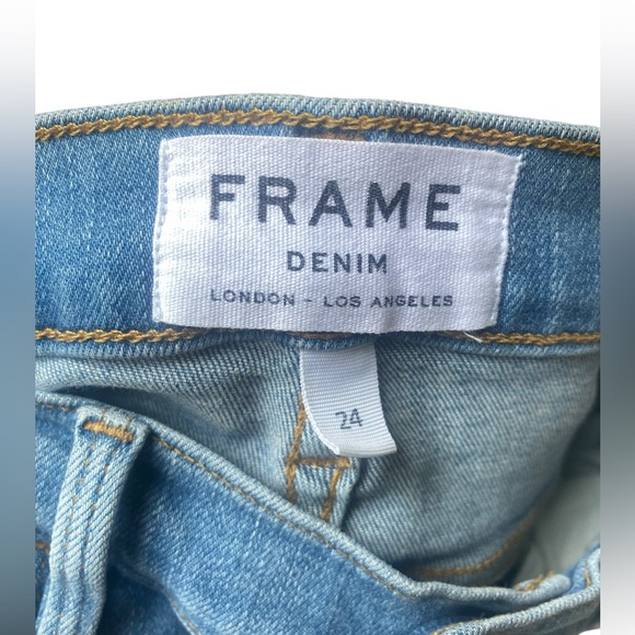 Frame Le Skinny de Jeanne Cropped Jeans Size 24 - Picture 6 of 10